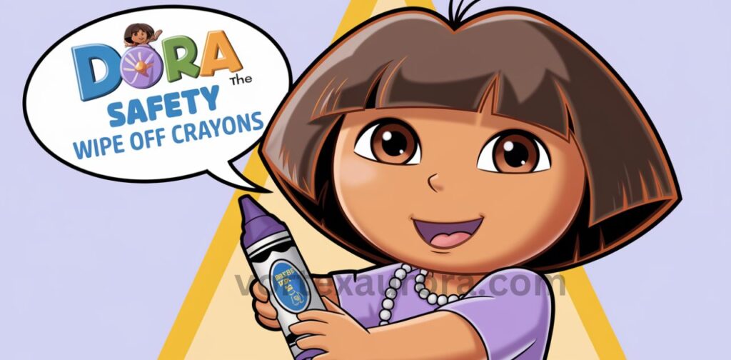 Dora Safety Wipe Off Crayons: A Kid-Friendly Innovation for Creative 